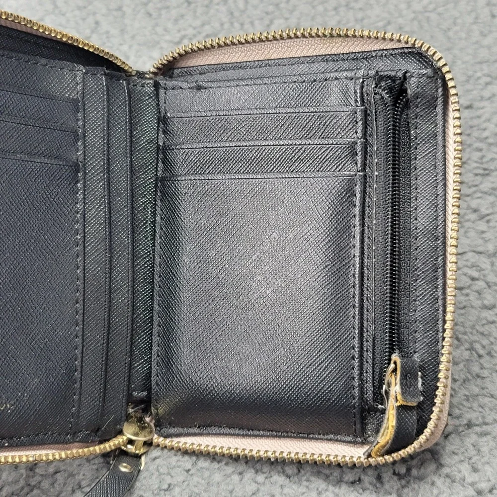 Kate Spade New York Wallet Pink‎ Leather Laurel Way Darci Clutch Zip Around NY